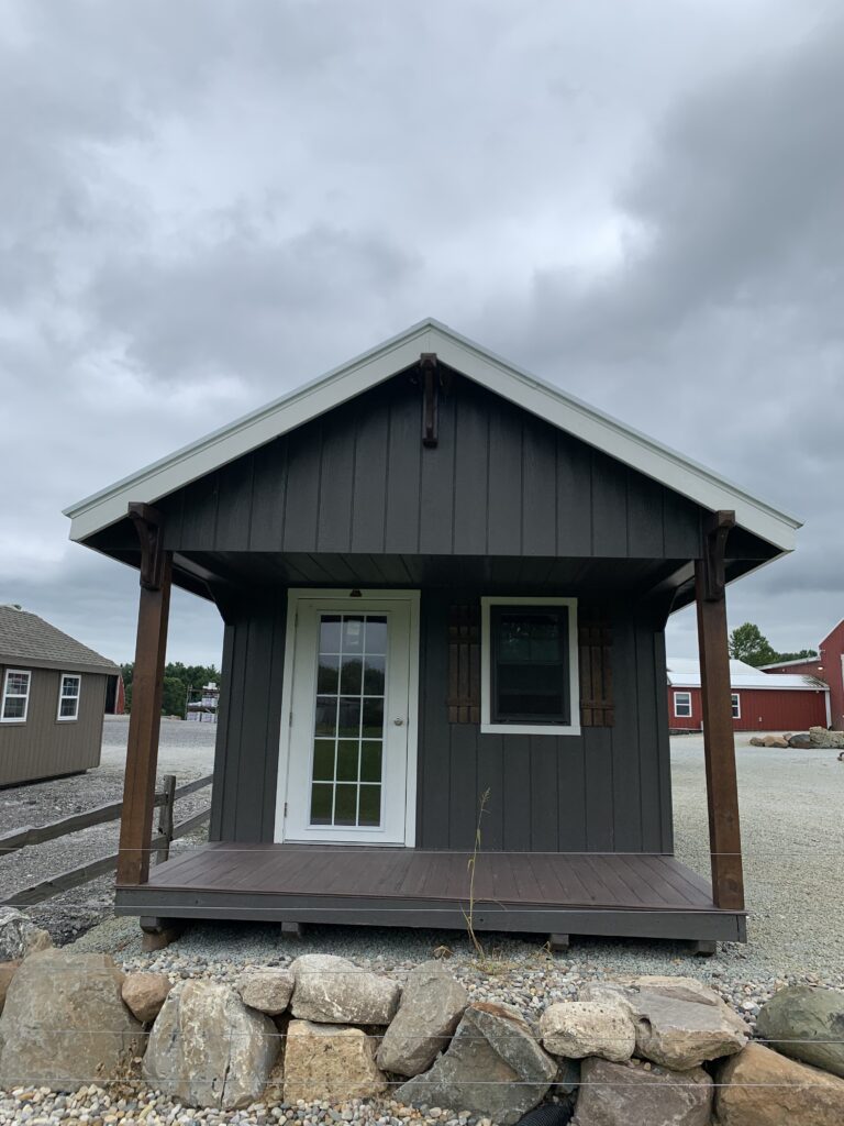 Gable Cabin Elite: 12' x 26'