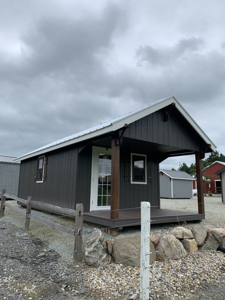 Gable Cabin Elite: 12' x 26'