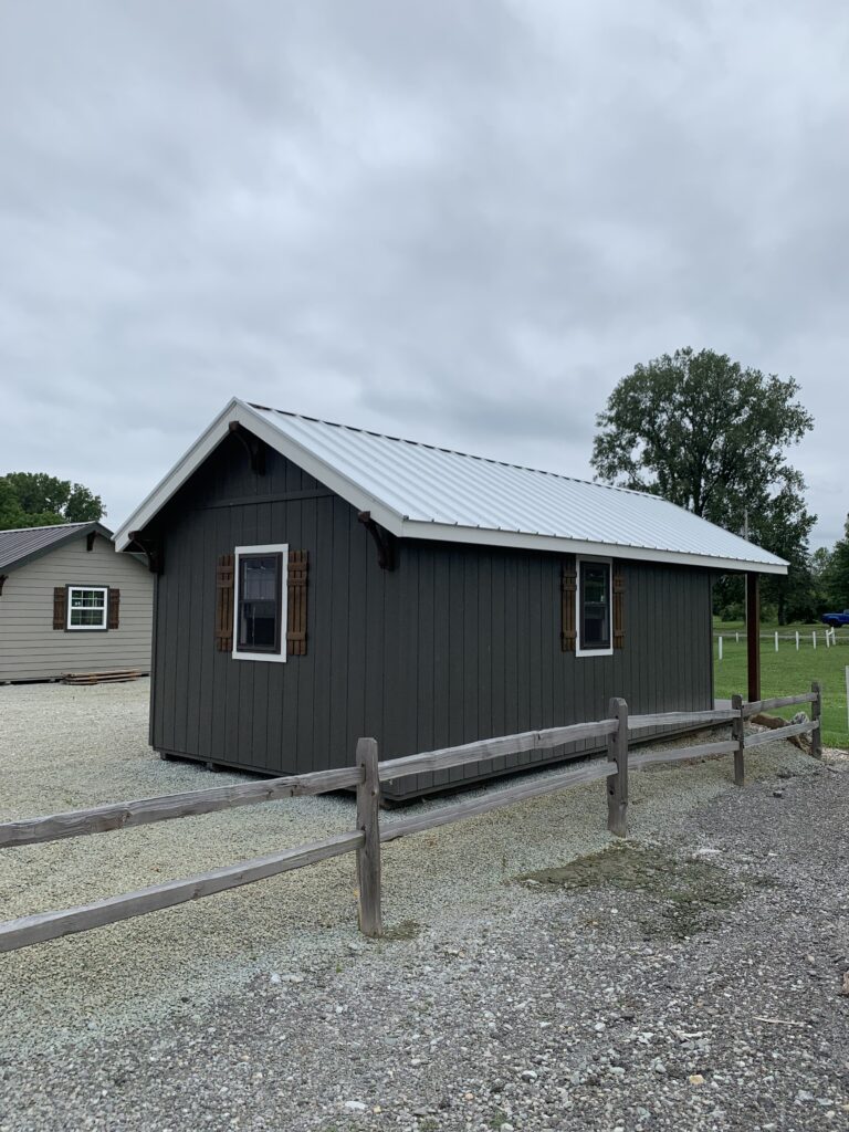 Gable Cabin Elite: 12' x 26'
