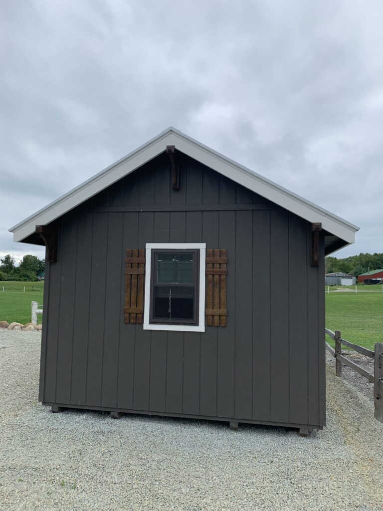 Gable Cabin Elite: 12' x 26'