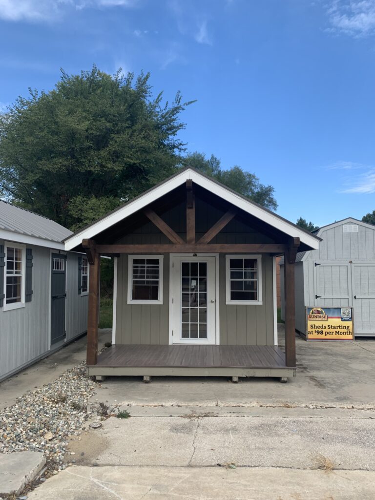 Gable Cabin Elite: 12' x 26'