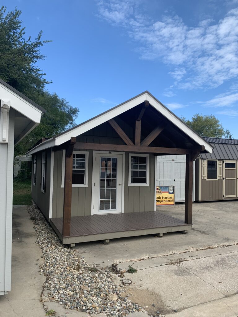 Gable Cabin Elite: 12' x 26'