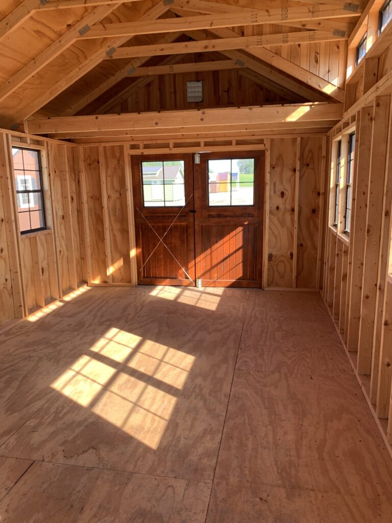 Gable Cabin Elite Log: 12' x 22'
