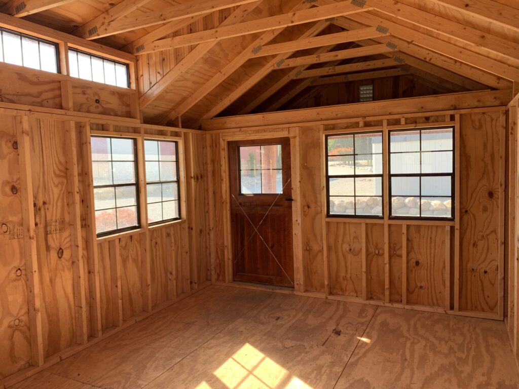 Gable Cabin Elite Log: 12' x 22'