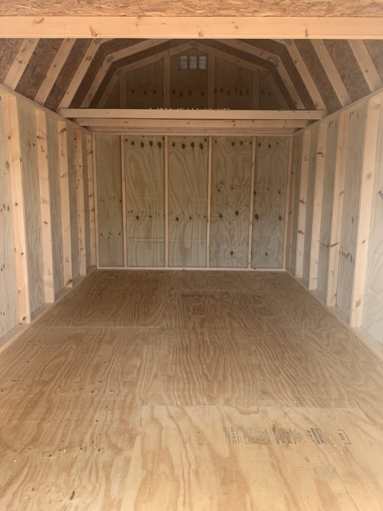 Lofted Barn Value: 10' x 16'