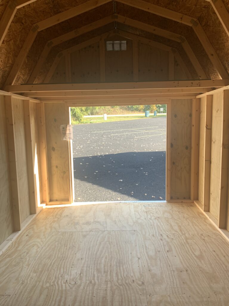 Lofted Barn Value: 10' x 16'