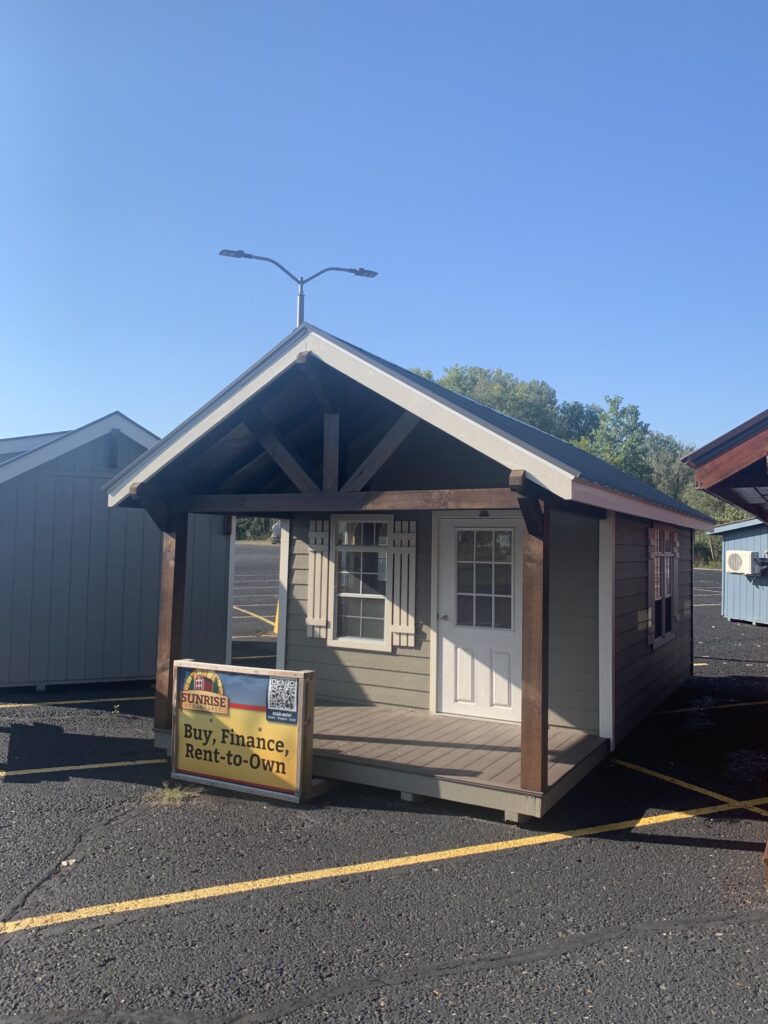Gable Cabin Elite: 12' x 22'