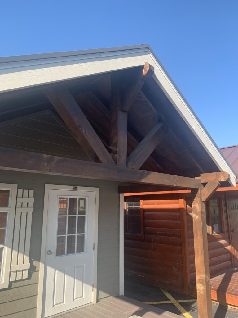 Gable Cabin Elite: 12' x 22'