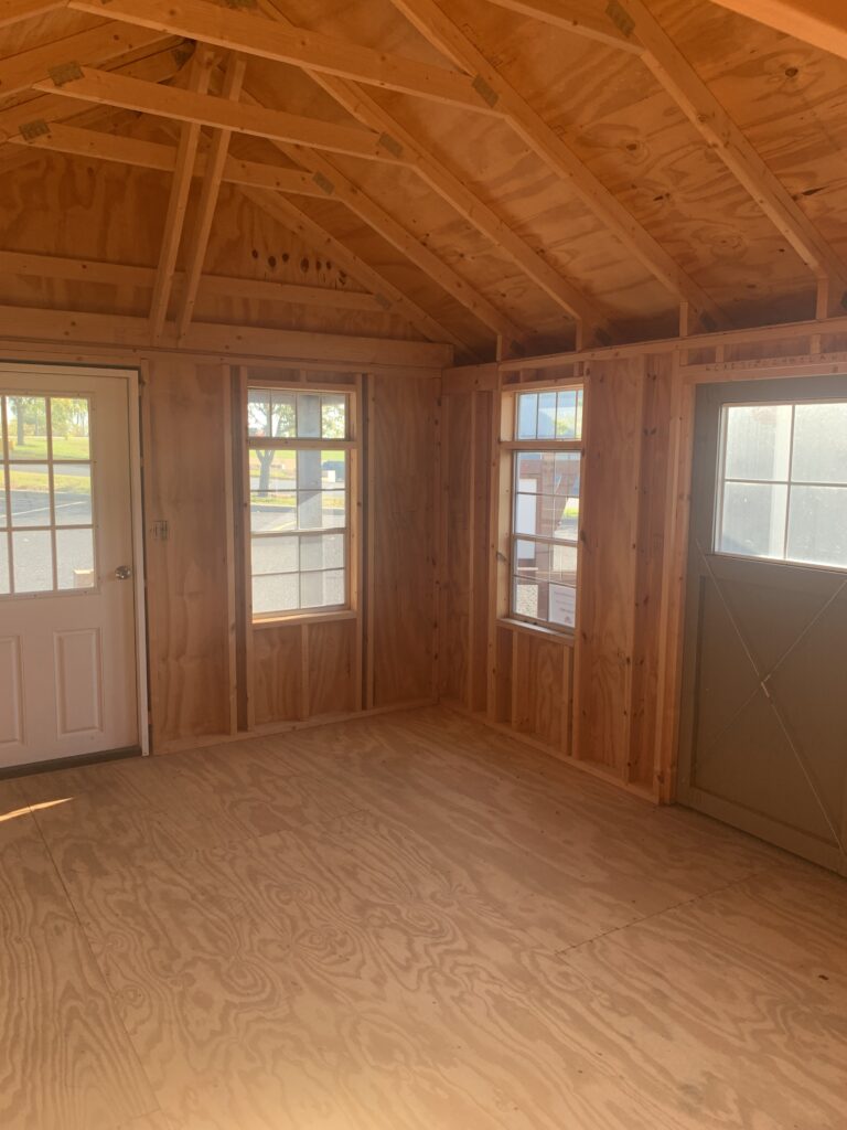 Gable Cabin Elite: 12' x 22'