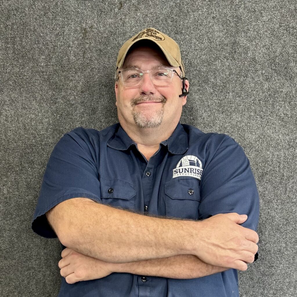 photo of Sunrise Structures sales rep Rodney Ervin