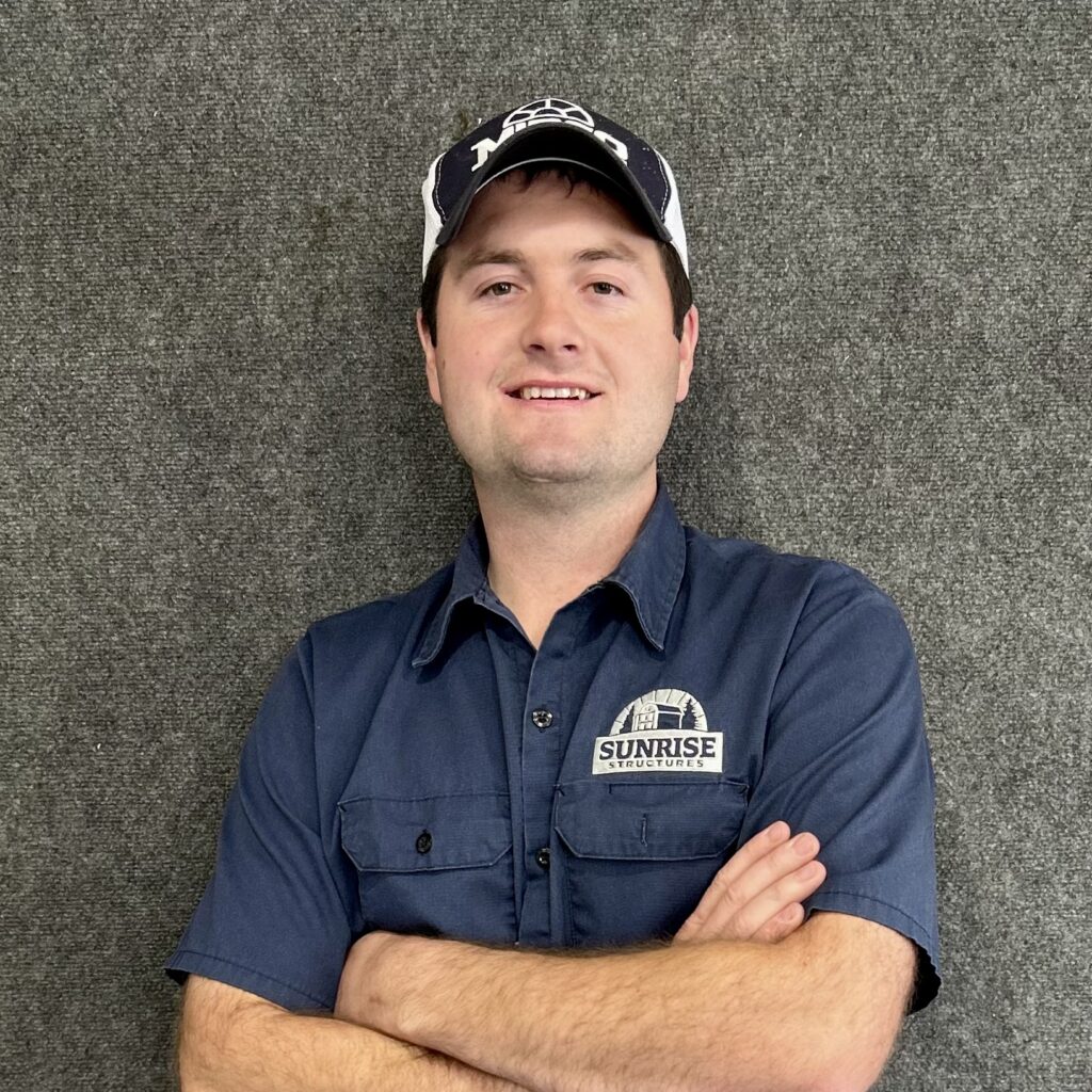 Sunrise Structures operations manager Kevin Shirk